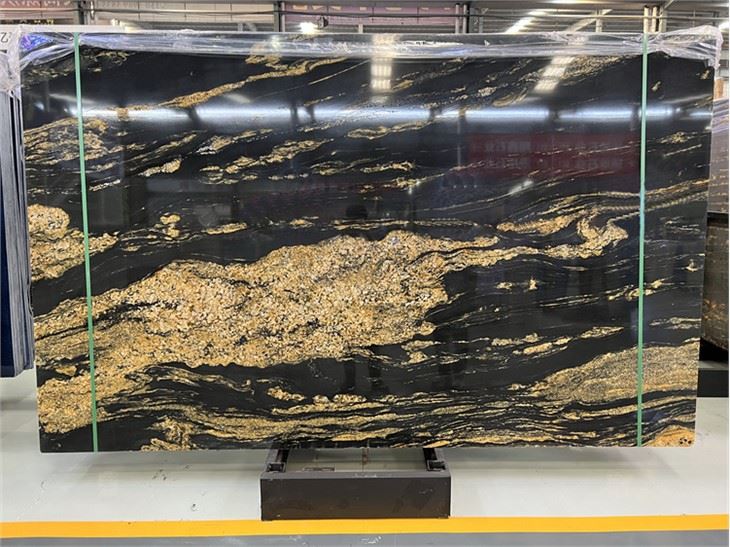 Nero Volcano Granite pour comptoir de cuisine
