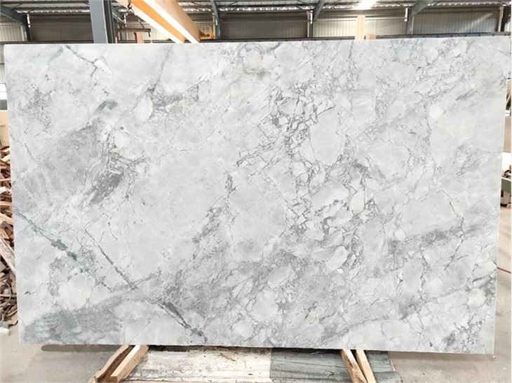 Quartzite super blanc pour la cuisine