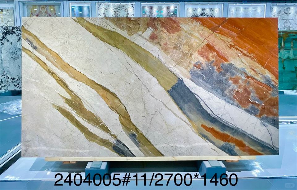 Dalle de marbre Breccia Sicilia