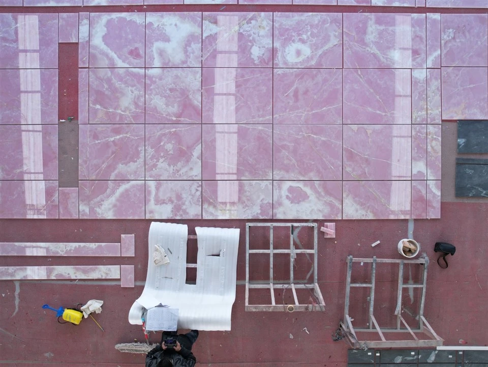 Carreaux Onyx Rose